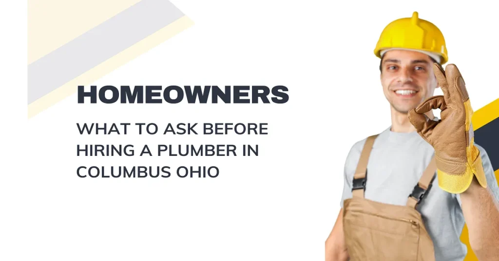 plumbers Columbus Ohio